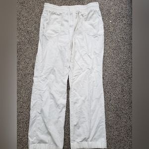 White Linen Pants